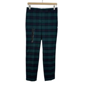 NWT Banana Republic Women’s Plaid Hayden Plaid Pants Size 6